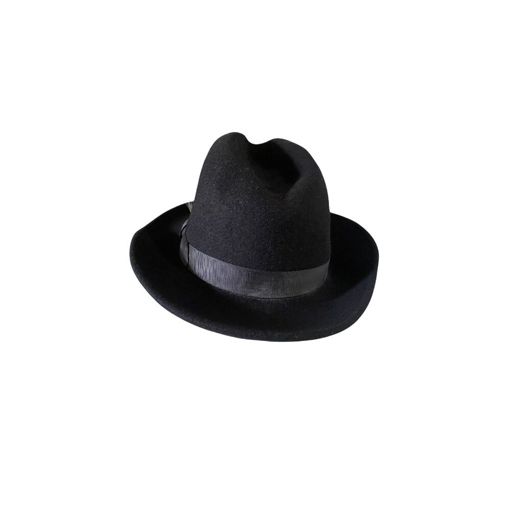Mafill Men's Black Fedora